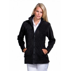 Grizzly Women's Full Zip Active Fleece In Black And Navy