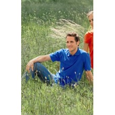 Hanes Mens Tagless Organic Polo Shirt In Various Colour