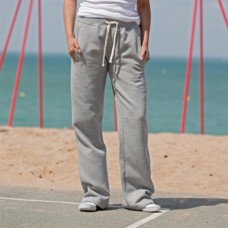 Front Row Women's Track Pants In Black And Heather Grey