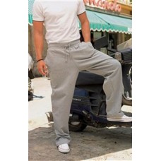 Skinni Fit Men Mens Trackpants / Sweatpants In Black And Heather Grey