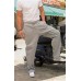 Skinni Fit Men Mens Trackpants / Sweatpants In Black And Heather Grey