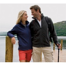 Result Mens Micron Fleece In Black And Navy