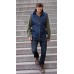 Kariban Mens Messenger Bodywarmer In Black And Navy