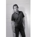 Picos Men's Highway Polo In Black And Iron Grey