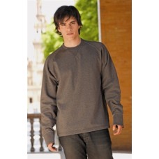 Skinni Fit Men Mens Raw Edge Long Sleeved Sweatshirt