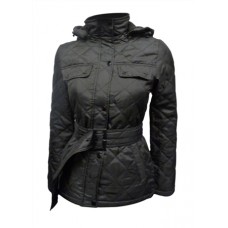 Digby Female Quilted Fashion Jacket With Detachable Hood