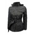 Digby Female Quilted Fashion Jacket With Detachable Hood