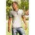 Skinni Fit Men Mens Short Sleeve Button T