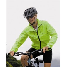 Spiro Mens Crosslite Trail & Track Jacket In Neon Lime