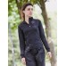 Tombo Teamwear Women's Â¼ Zip Tricot Top In Black