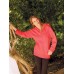 Skinni Fit Womens Long-line Hoodie In Black, Hot Pink And Surf Blue