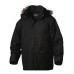 New Wave Unisex Parshall Jacket In Dark Green And Black