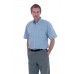Uneek Clothing Uc702 Mens Pinpoint Oxford Half Sleeve Shirt