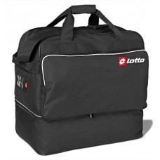 Lotto Lt018 Team Pro Soccer Bag In Black/white And Navy/white