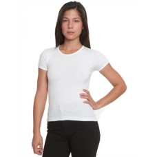 10 X American Apparel Baby Rib Basic Short Sleeve Printed T-shirt
