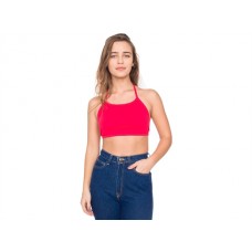 American Apparel Interlock Screen Printed Halter Top - Pack Of 10