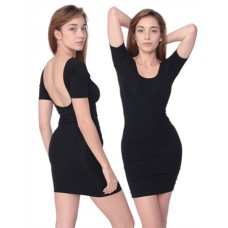 American Apparel Cotton Spandex Jersey Double U-neck Dress American Apparel Cotton Spandex Jersey Double U-neck Dress