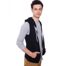 10 X American Apparel California Fleece Sleeveless Printed Zip Hoody
