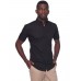 American Apparel Poplin Short Sleeve Button-up Shirt