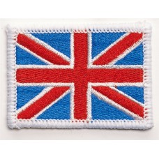 Ready Range Embroidered Flag Badge In Union Jack
