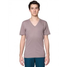 10 X American Apparel Organic Short Sleeve Printed V-neck T-shirt