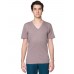 10 X American Apparel Organic Short Sleeve Printed V-neck T-shirt