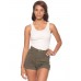 10 X American Apparel Organic Rib Boy Beater Printed Tank Top