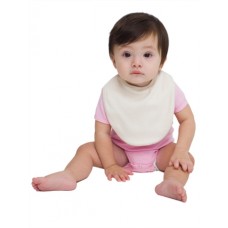 American Apparel Organic Infant Baby Rib Reversible Bib