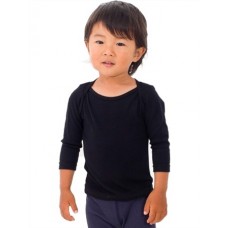 American Apparel Infant Baby Rib Long Sleeve Lap T-shirt