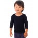 American Apparel Infant Baby Rib Long Sleeve Lap T-shirt