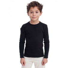 10 X American Apparel Kids Baby Rib Long Sleeve Printed T-shirt