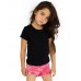 10 X American Apparel Kids Baby Rib Cap Sleeve Printed T-shirt