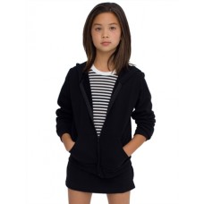 10 X American Apparel Youth California Fleece Printed Zip Hoody