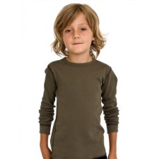 American Apparel Kids Baby Thermal Long Sleeve T-shirt