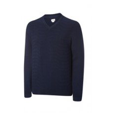 Adidas Golf Performance Textured V-neck Sweater