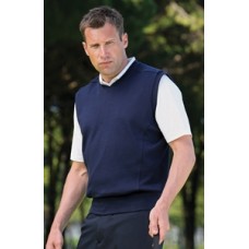 Glenmuir Bodmin Cotton Interlock V-neck Slipover
