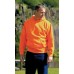 Rty Workwear Enhanced Visibility Mens Hooded Sweat Shirt