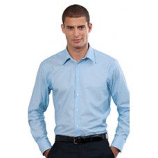 Russell Collection Mens L/s Easycare Tailored Oxford Shirt