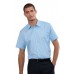 Russell Collection Mens S/s Easycare Tailored Oxford Shirt