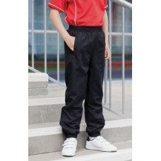 Finden & Hales Kids Lined Cuff Microfibre Track Pant
