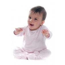 Larkwood Contrast L/s Sleepsuit