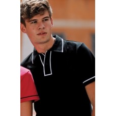 Skinnifit Men Contrast Piped Polo Shirt