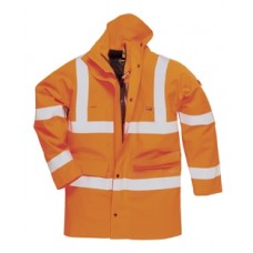 Portwest Workwear Mens Gore-tex High Visibilty Parka Jacket