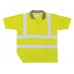 Portwest Workwear Hi-vis Comfort Polo Shirt In Yellow