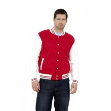 Uneek Clothing Mens Varsity Jacket Uneek Clothing Mens Varsity Jacket