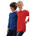 Front Row Kids L/s Plain Rugby Shirt