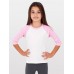 American Apparel Kids Baby Rib 3/4 Sleeve Raglan