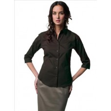 Russell Collection Women's Long Sleeved Easycare Fitted Shirt