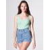 American Apparel Rib U-neck Tank