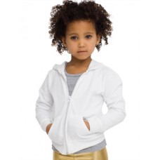 American Apparel Kids California Fleece Raglan Zip Hoodie